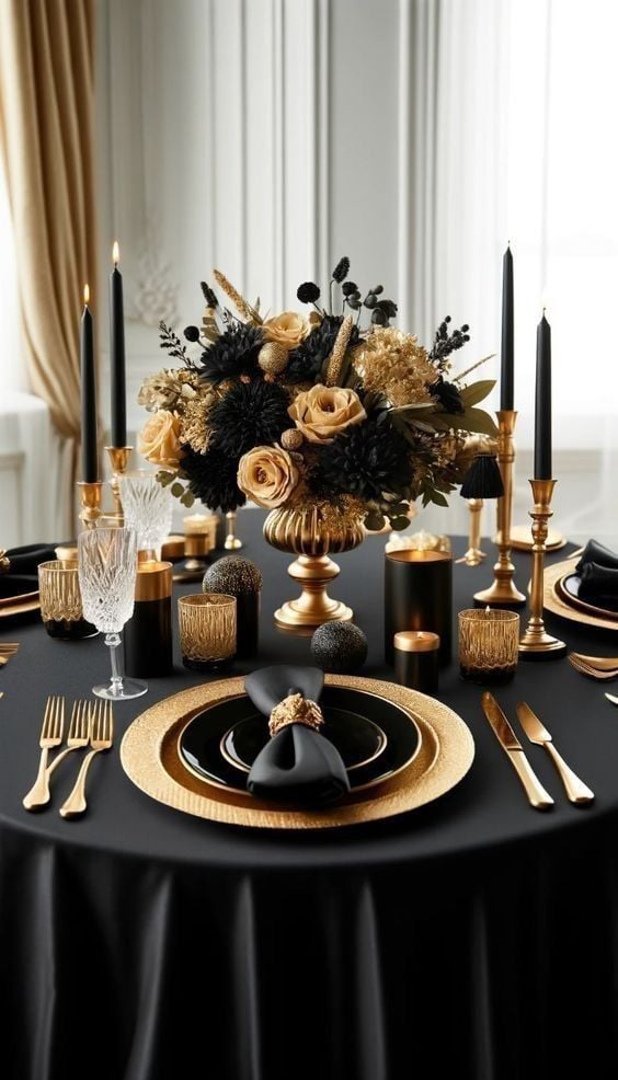 Black-and-Gold-Glam-Table-Birthday-Table-Decoration-Ideas-for-Adults