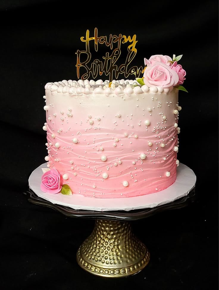 Blush-Pink-Ombre-Cake