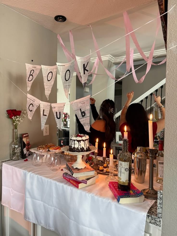 Book-Themed-Small-Birthday-Party-Ideas-For-Adults
