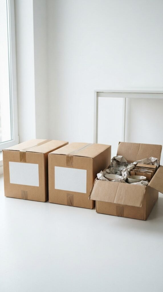 Cardboard_boxes_on_white_floor