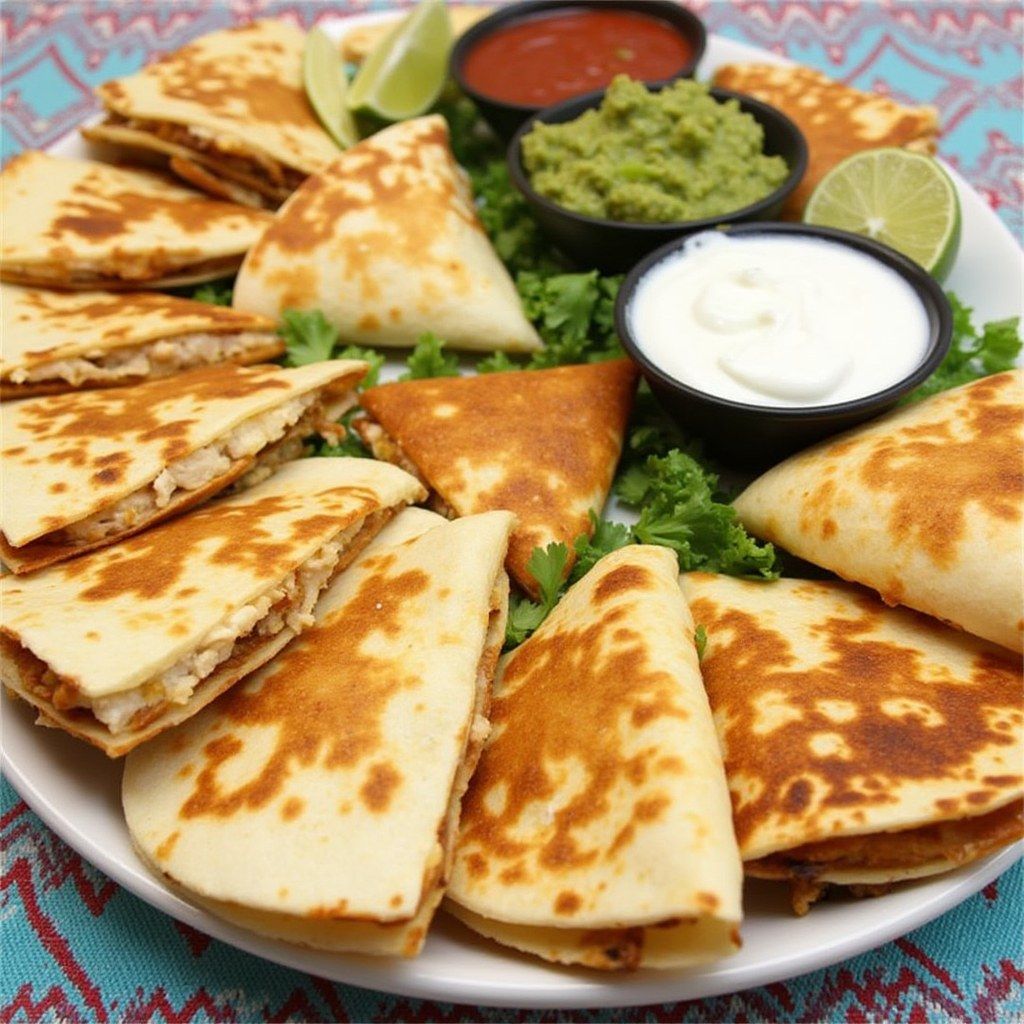 Cheese-Quesadilla-Triangles