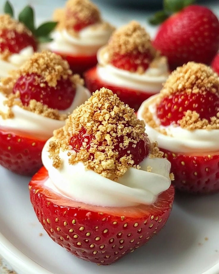 Cheesecake-Stuffed-Strawberries-Easy-Birthday-Desserts-for-Adults