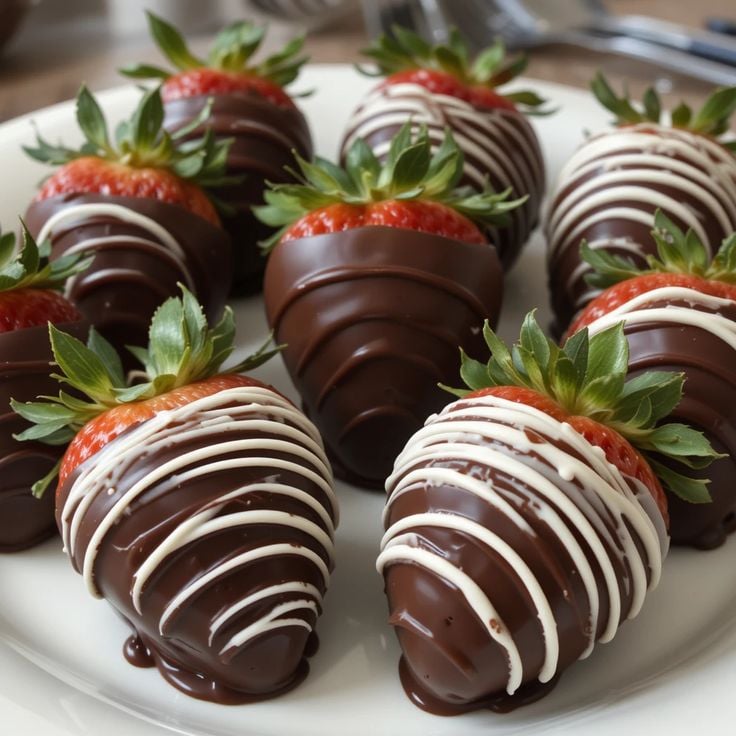 Chocolate-Dipped-Strawberries