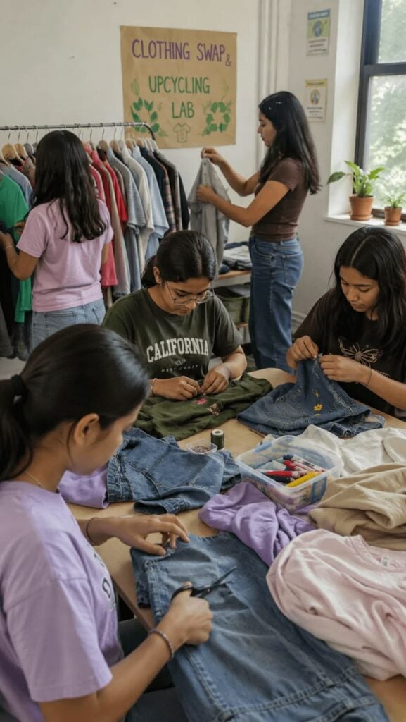  Clothing-Swap-With-Visible-Mending