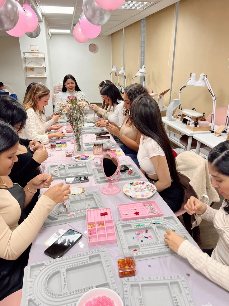 DIY-Jewelry-Fun-Birthday-Ideas-for-a-Girls-Night