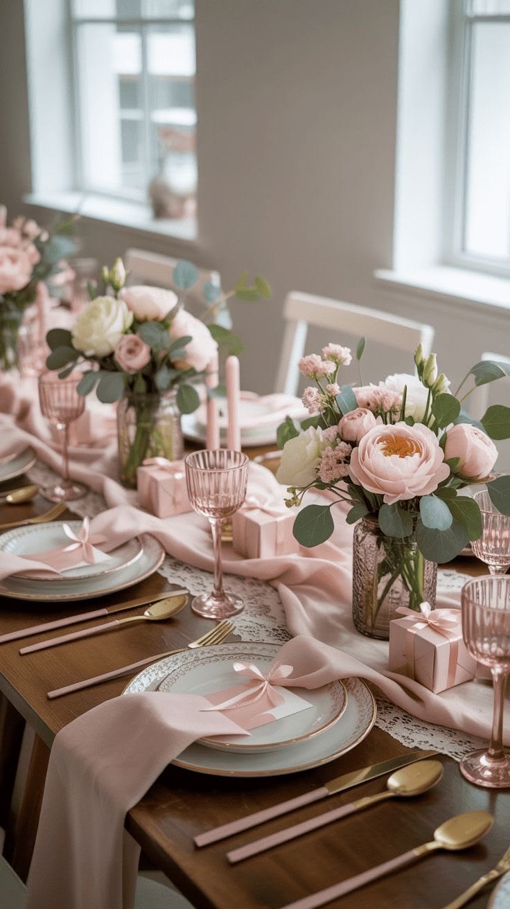 Dusty-Rose-and-Ivory-Palette-Birthday-Table-Decoration-Ideas-for-Adults
