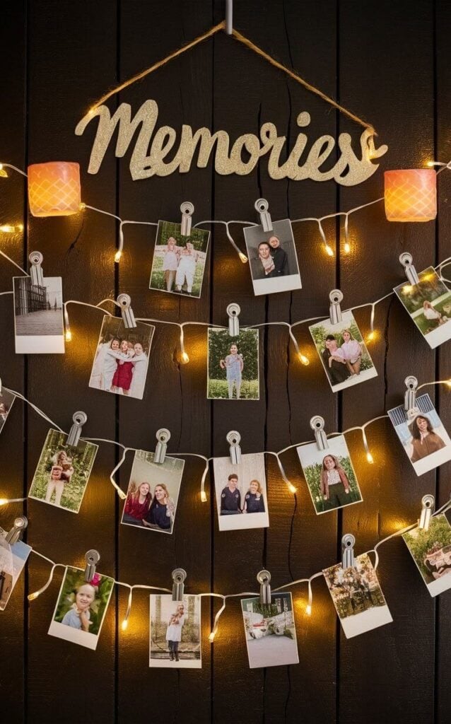 Favourite-Things-Display-cute-birthday-party-decoration-ideas
