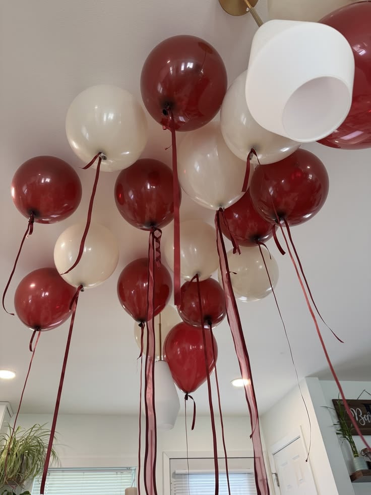Floating-Balloons-With-Ribbon-Tails-Adult-Birthday-Party-Decoration-Ideas