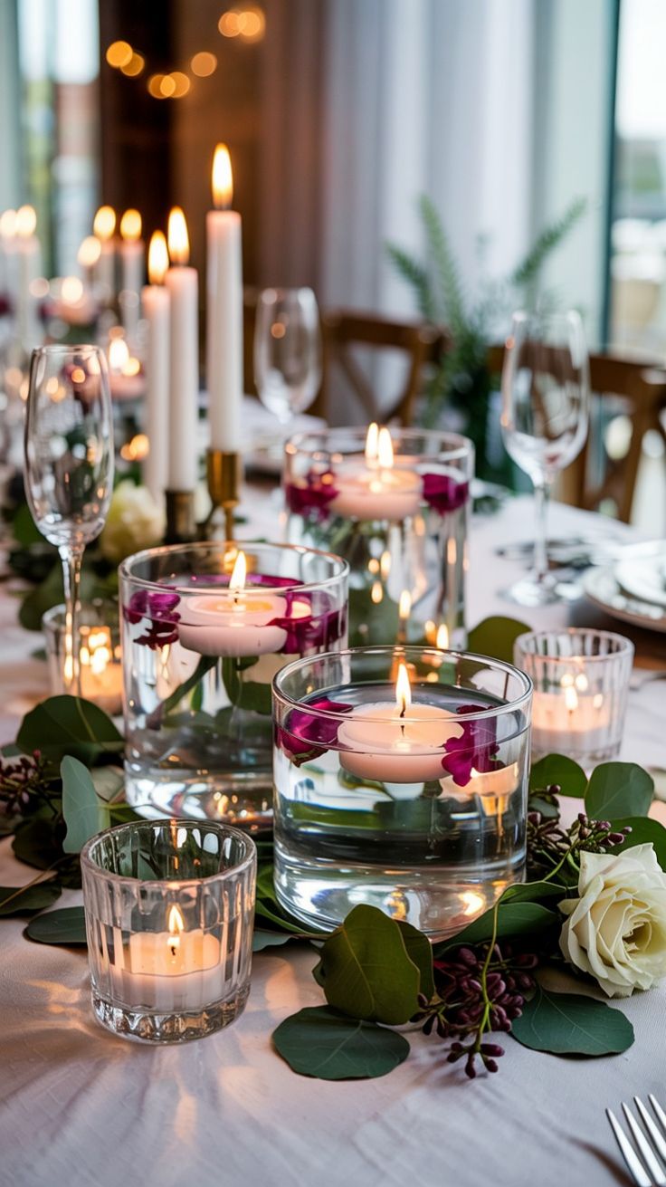 Floating-Candles-in-Glass-Bowls