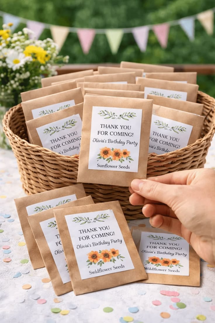 Flower-Seed-Packets