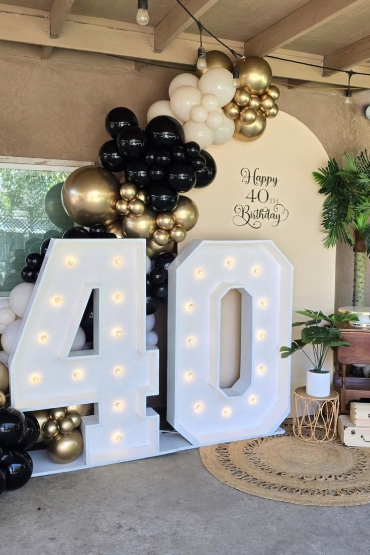 Giant-Number-Balloons-Showing-the-Age