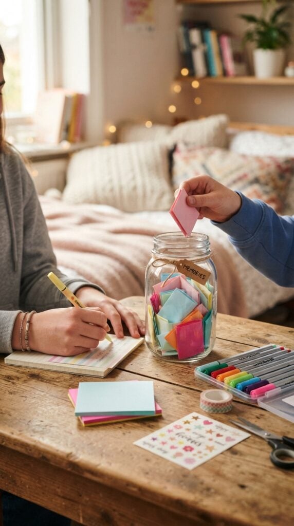 Girls_writing_memory_notes-sleepover-ideas-for-14-years-old-girls