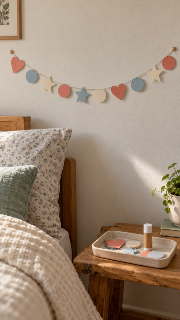 Handmade-Paper-Garland-in-Soft-Daylight