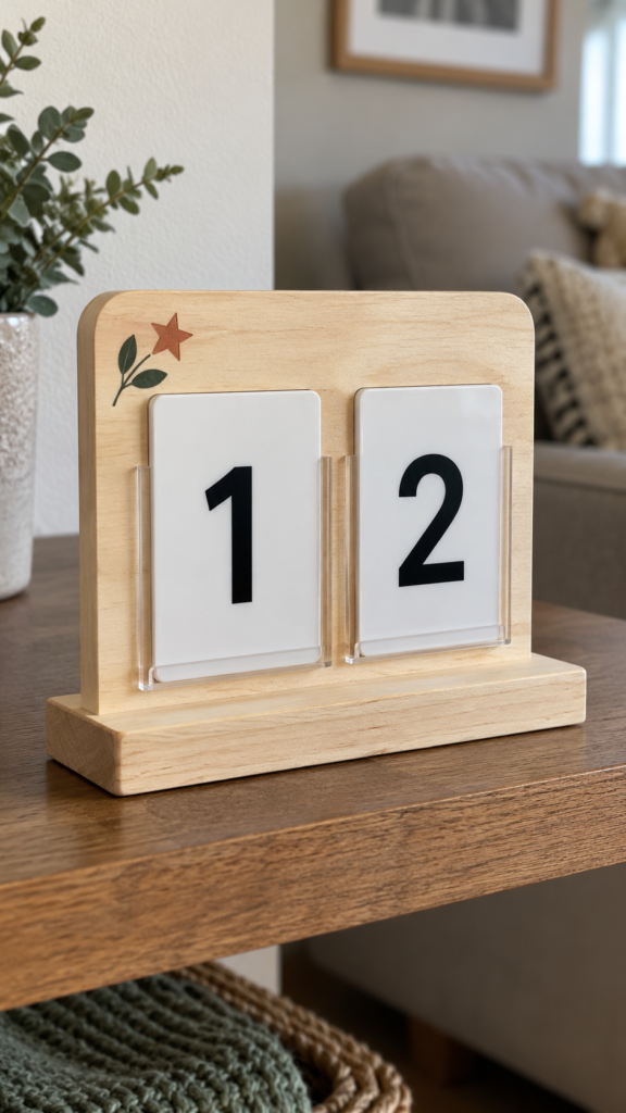 
Handmade-countdown-board