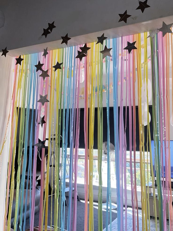 Hanging-Ribbon-or-Fabric-Strands-Around-a-Doorway