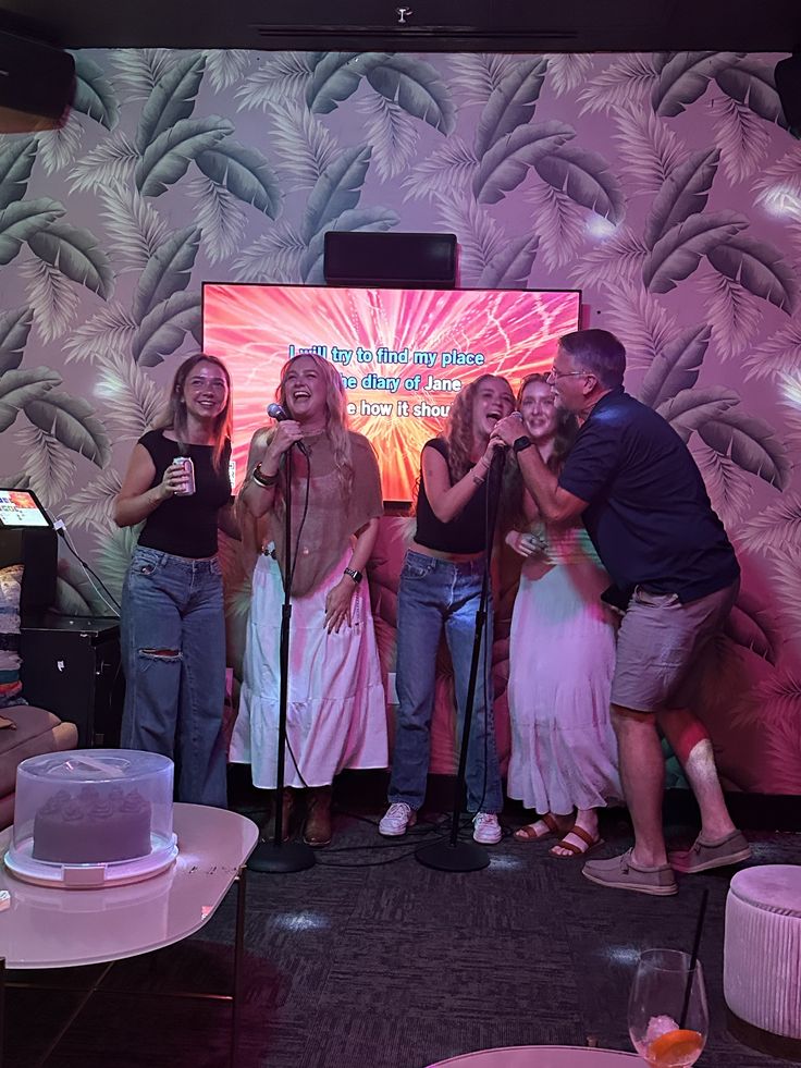 Karaoke-Duets-Party-with-a-Stage-Setup-Adult-Birthday-Party-Planning-Ideas