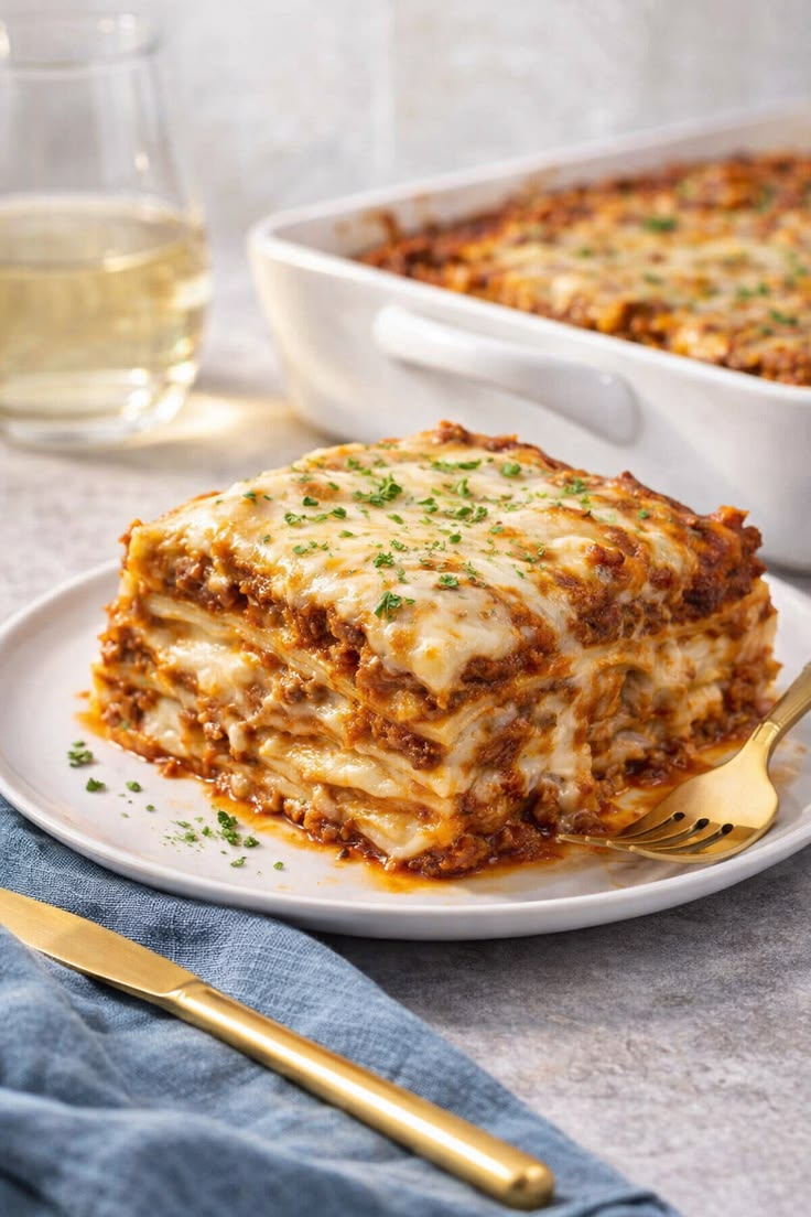 Lasagna-Adult-Birthday-Party-Food-Ideas