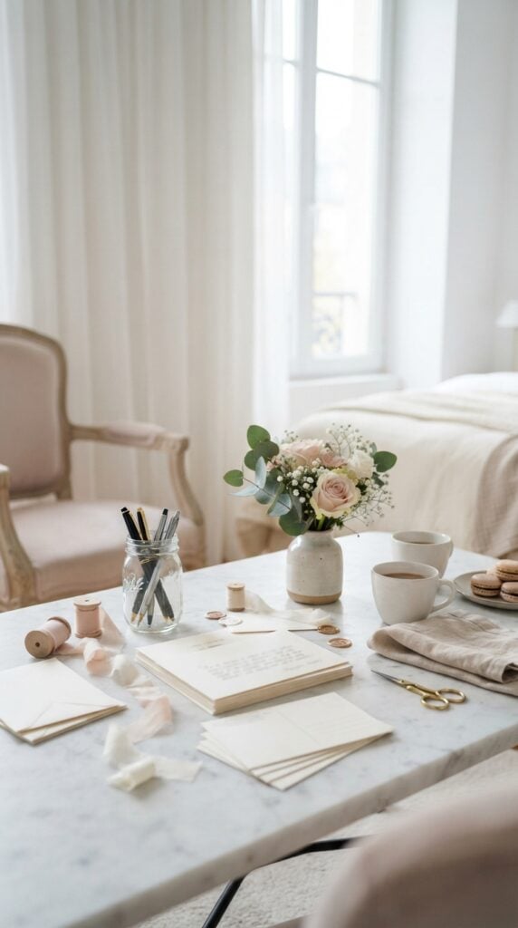 Letter_writing_station_on_table