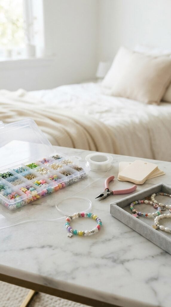 Making_jewelry_at_sleepover