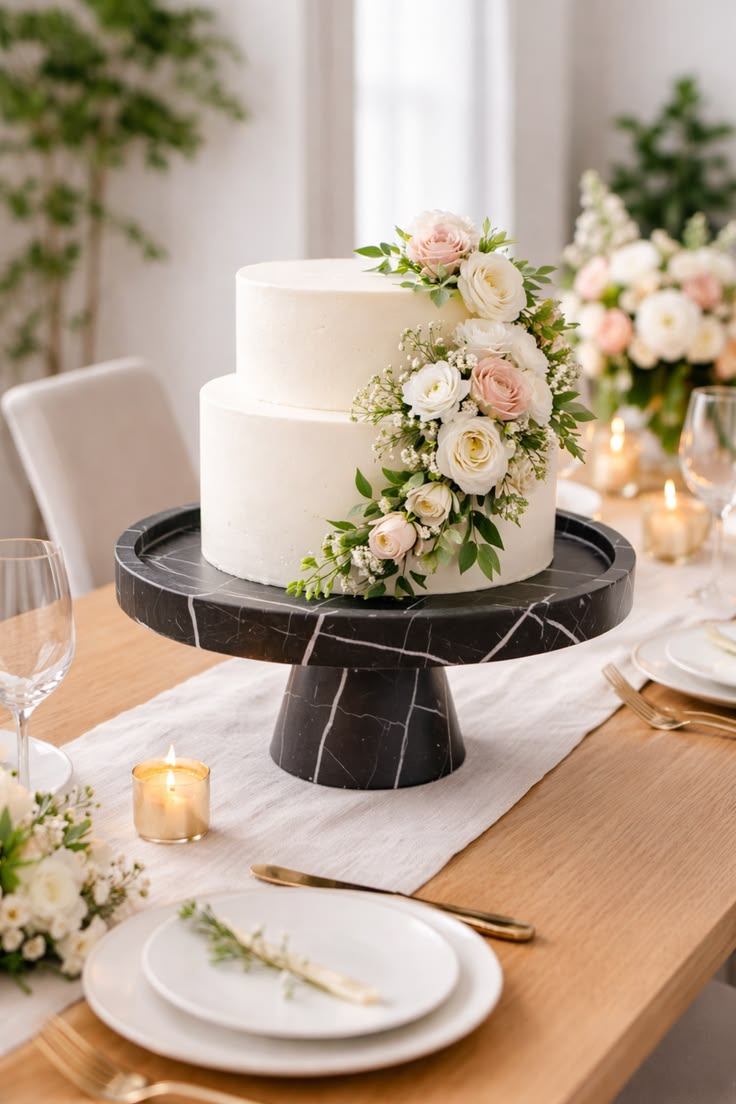 Marble-Cake-Stand-Display