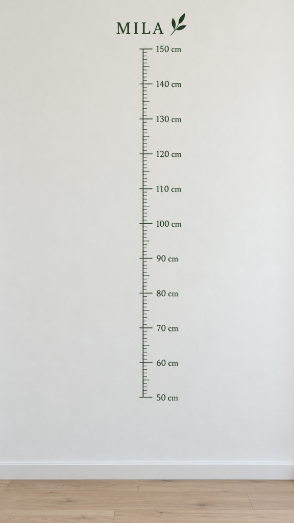 Milas-minimalist-forest-green-height-chart