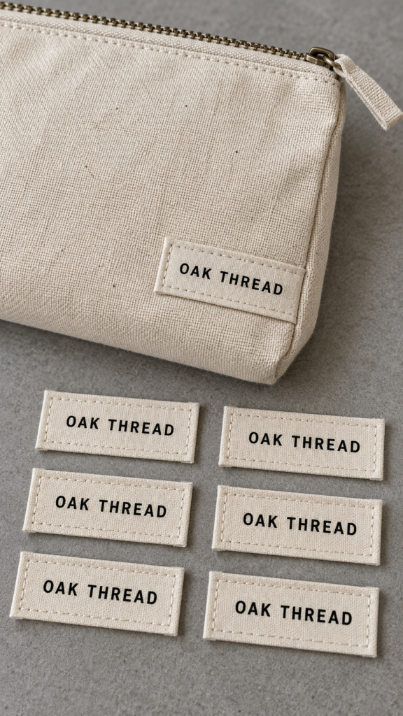 OAK-THREAD-labels-and-canvas-pouch-simple-cricut-projects-for-beginners-that-sell