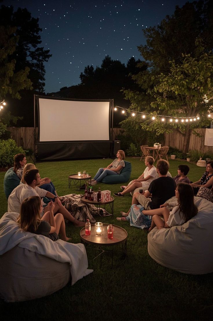 Outdoor-Movie-Night-Outdoor-Birthday-Party-Ideas-For-Adults