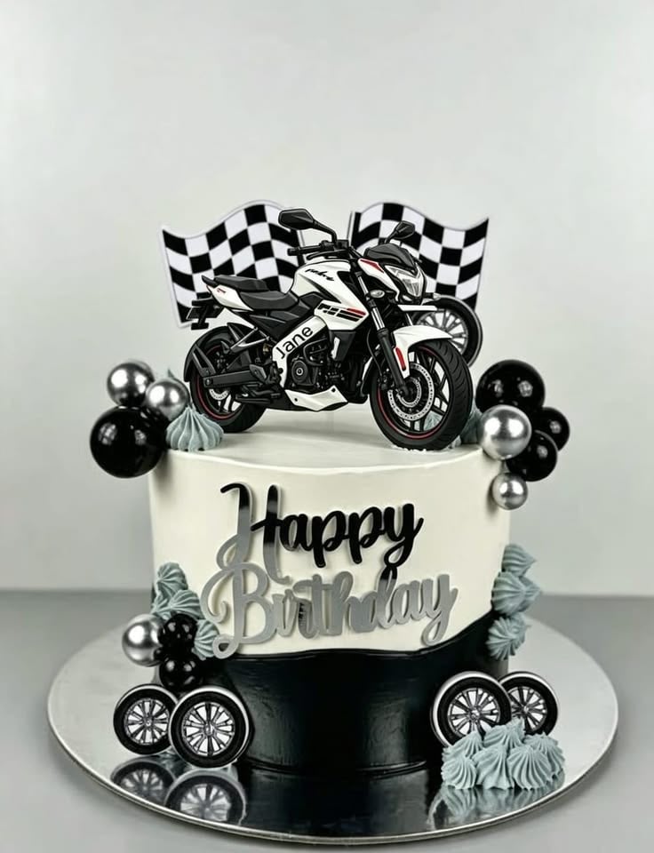 Park-a-Motorcycle-Cake-on-the-Table-Birthday-Cake-Ideas-for-Men