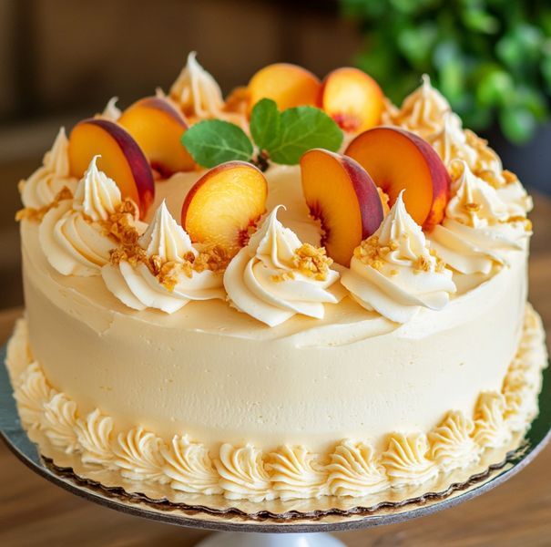 Peach-Bellini-Birthday-Cake-Ideas-for-Women
