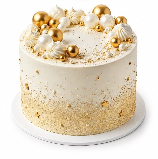 Pearl-and-Gold-Accents-Cake.