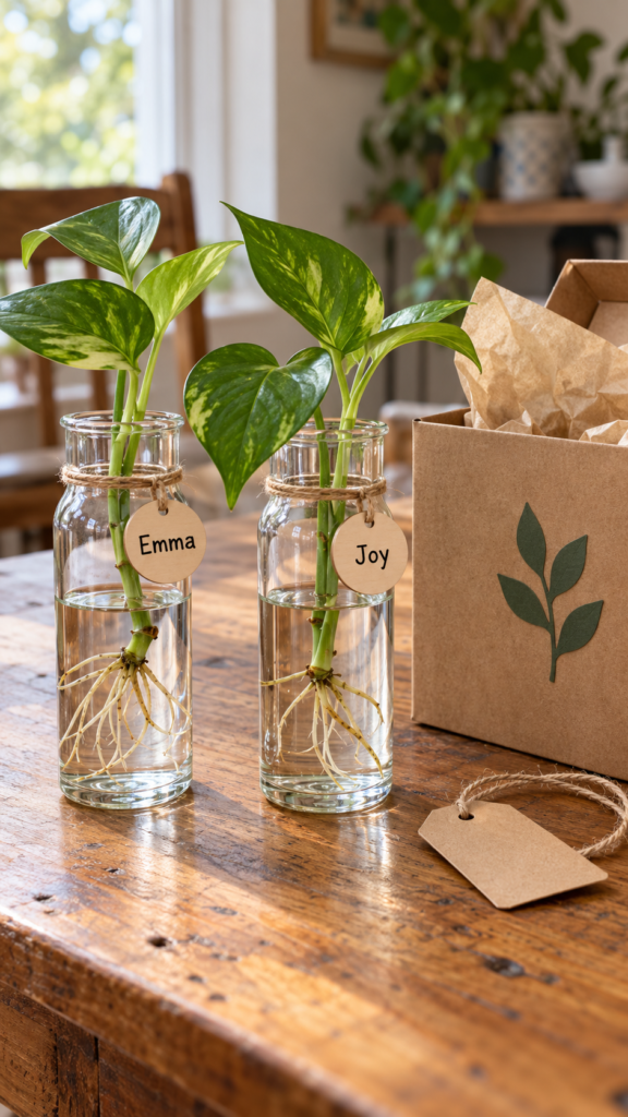 Personalized-pothos-propagation-gift-set
