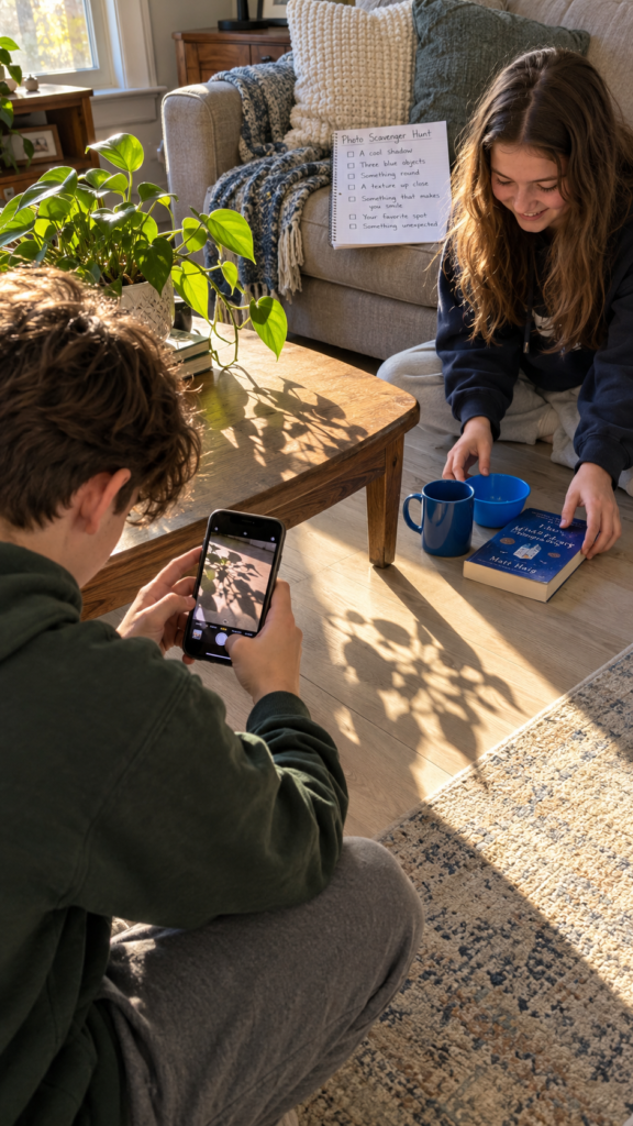 Photo-scavenger-hunt-in-warm-light.