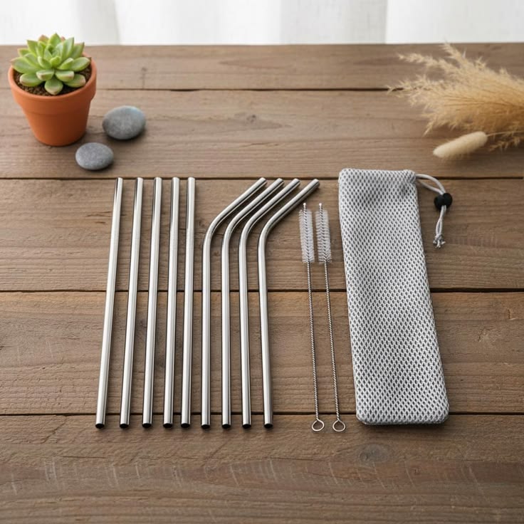 Reusable-Straw-Sets-With-a-Tiny-Cleaning-Brush-Adult-Birthday-Party-Favor-Ideas