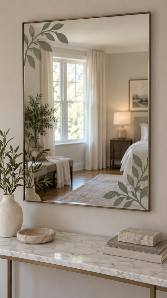 Sage-branches-adorn-a-quiet-mirror.
