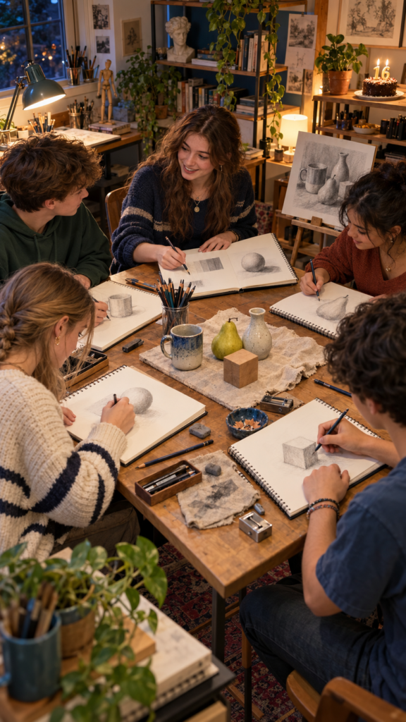 Sixteen-candles-shared-sketchbooks