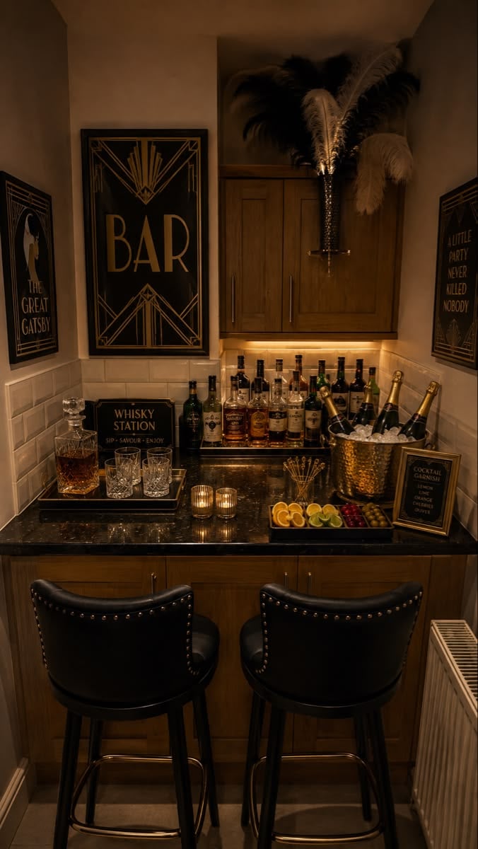 Speakeasy-Themed-DIY-Adult-Birthday-Party-Ideas