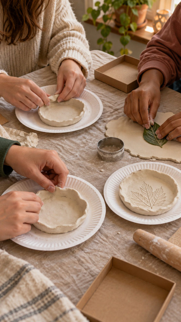 Teen-Hands-Shaping-Clay-Trinket-Dishes