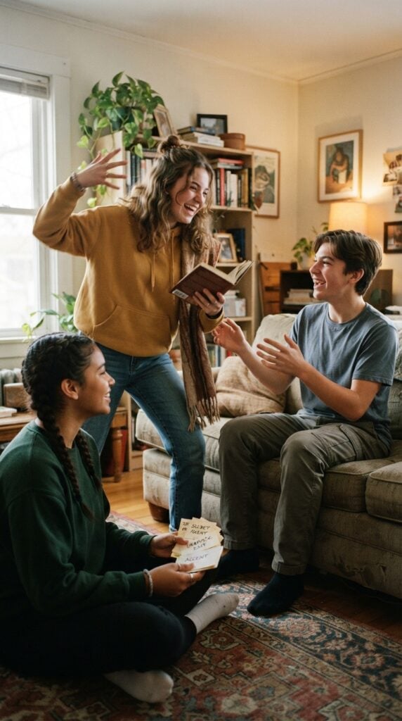  Teenagers_acting_out_scene