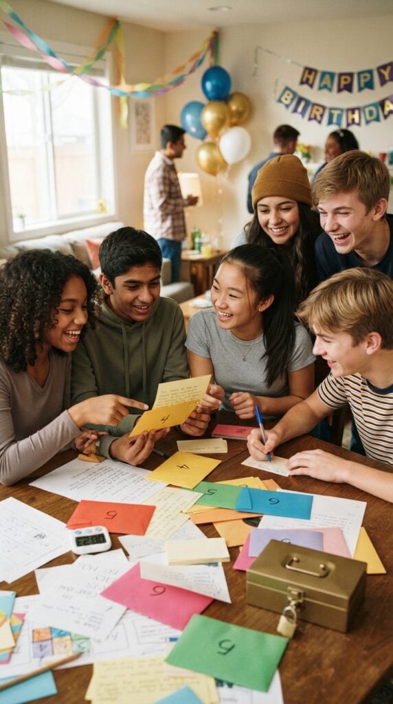 Teenagers_solving_birthday_party-envelop- challenge