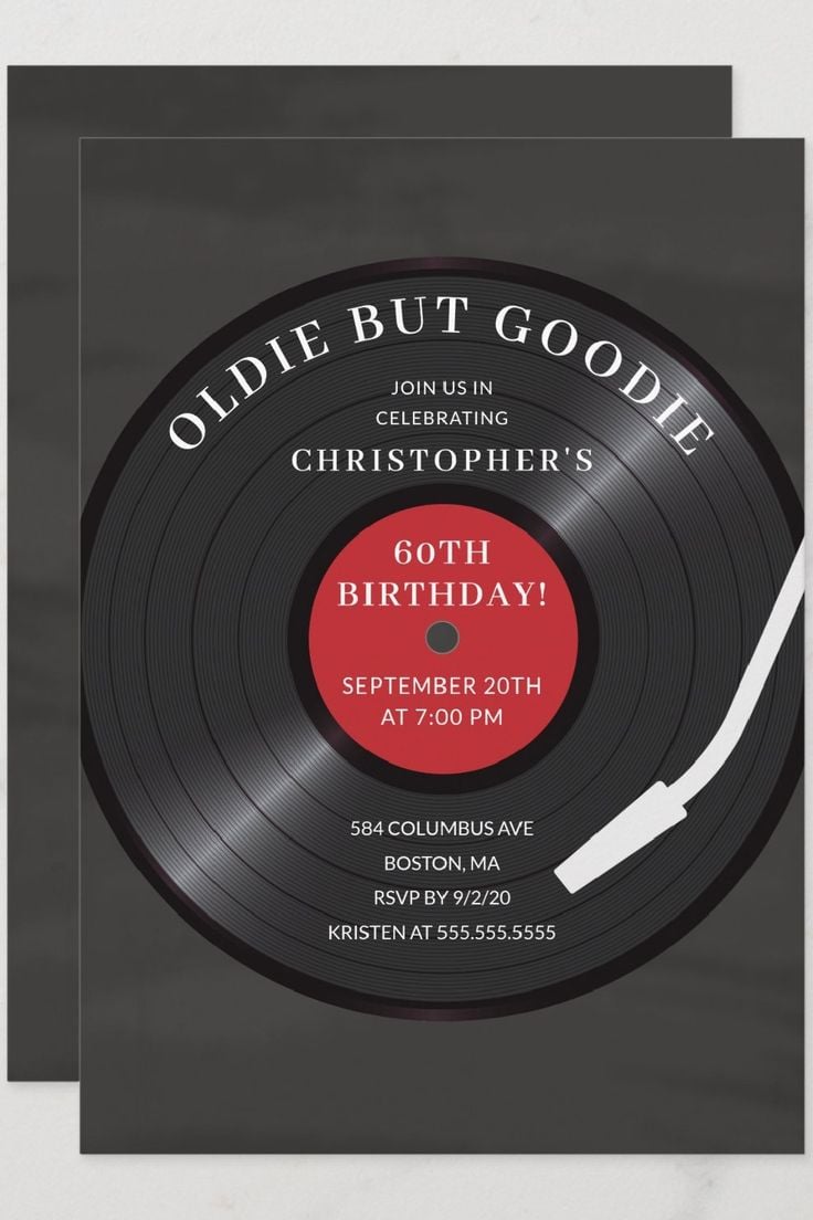 Vinyl-Record-Adult-Birthday-Invitation-Ideas